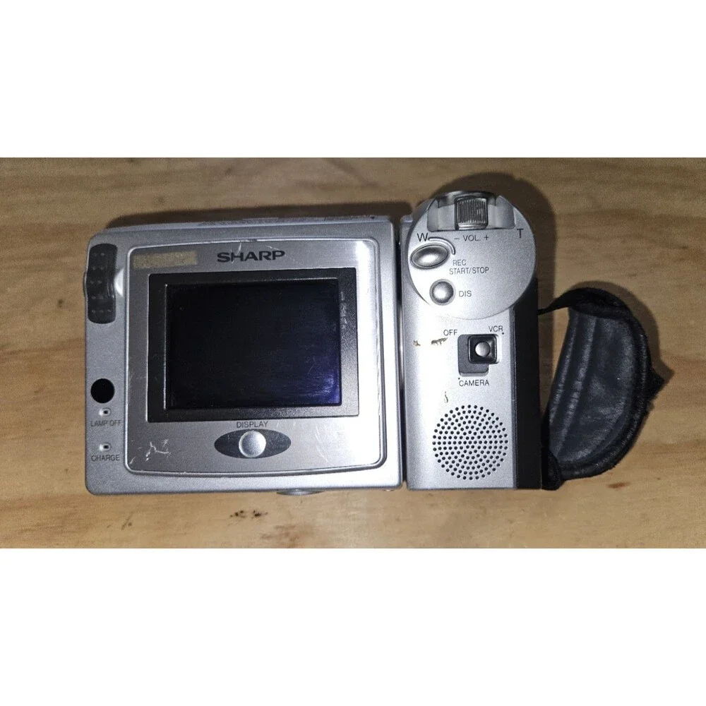 Sharp VL-H870U 8mm Video 8 Camcorder VCR Camera Viewcam w/ REMOTE TESTED cords